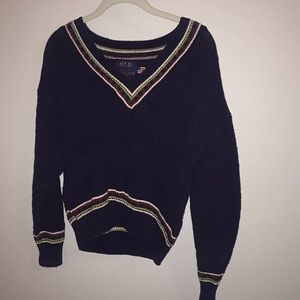 1990 Old Glory Navy Blue Sweater